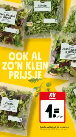 Jumbo Rucola, veldsla of sla melanges aanbieding
