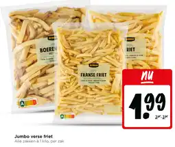 Jumbo Jumbo verse friet aanbieding