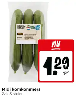 Jumbo Midi komkommers aanbieding