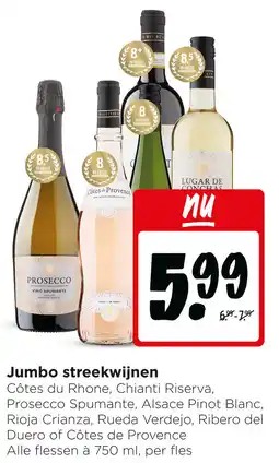 Jumbo Jumbo streekwijnen aanbieding