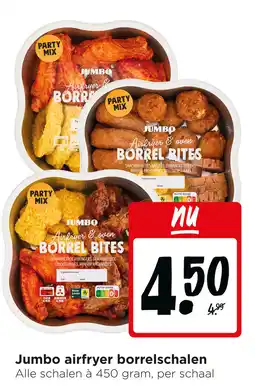 Jumbo Jumbo airfryer borrelschalen aanbieding