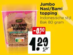 Jumbo Jumbo Nasi/Bami topping aanbieding