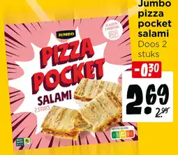 Jumbo Jumbo pizza pocket salami aanbieding