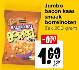 Jumbo Jumbo bacon kaas smaak borrelnoten aanbieding