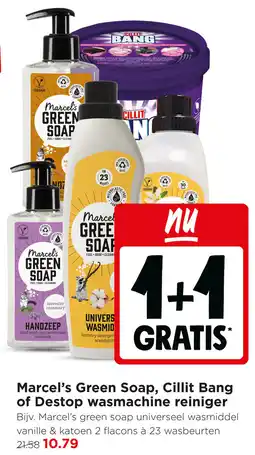 Jumbo Marcel's Green Soap, Cillit Bang of Destop wasmachine reiniger aanbieding