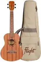 Bol.com Flight: NUT310 Sapele Tenor Ukulele With Bag aanbieding