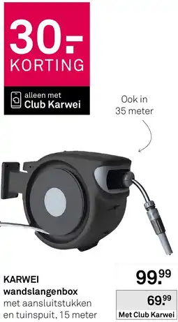 Karwei KARWEI wandslangenbox aanbieding