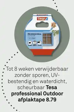 Karwei Tesa professional Outdoor afplaktape aanbieding