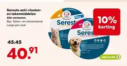Pets Place Seresto anti-vlooien- en tekenmiddelen Alle varianten. aanbieding