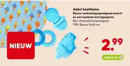 Pets Place Adori koelitems Nieuw verkoelingsspeelgoed assorti en een koelmat met ijsjesprint. aanbieding