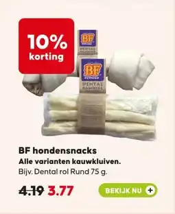 Pets Place BF hondensnacks Alle varianten kauwkluiven. aanbieding