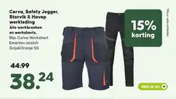 Pets Place Cerva, Safety Jogger, Storvik & Havep werkleding Alle werkbroeken en werkshorts. aanbieding