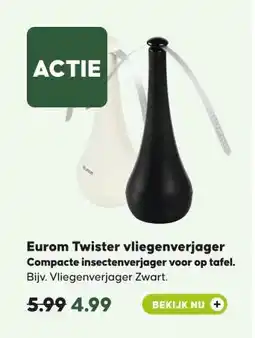 Pets Place Eurom Twister vliegenverjager Compacte insectenverjager voor op tafel. aanbieding