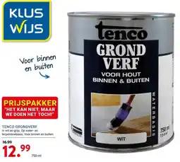 Kluswijs Tenco grondverf aanbieding