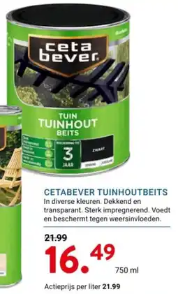 Kluswijs Cetabever tuinhoutbeits aanbieding