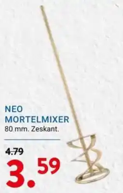 Kluswijs Neo mortelmixer aanbieding