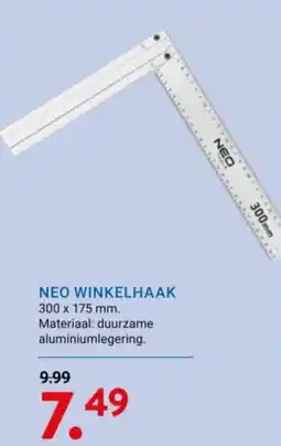 Kluswijs Neo winkelhaak aanbieding
