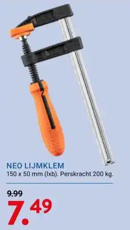 Kluswijs NEO LIJMKLEM aanbieding