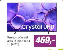 EP Samsung Crystal UHD UE50U8090F TV (2025) aanbieding