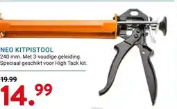 Kluswijs NEO KITPISTOOL aanbieding