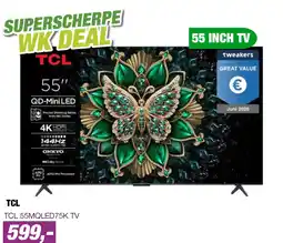 EP TCL 55MQLED75K TV aanbieding
