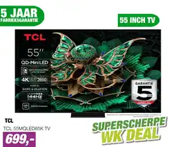 EP TCL 55MQLED85K TV aanbieding