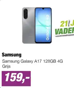 EP Samsung Galaxy A17 128GB 4G Grijs aanbieding
