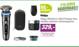 EP Philips XP9402/31 i9000 Prestige Ultra Wet&Dry Elektrisch Scheerapparaat aanbieding