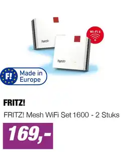 EP FRITZ! Mesh WiFi Set 1600 - 2 Stuks aanbieding