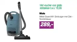 EP Miele Guard M1 Stofzuiger met Zak - Nordicblauw aanbieding