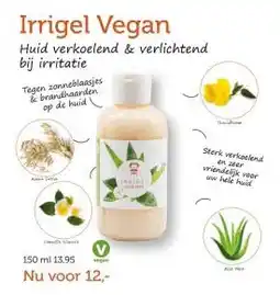 De Rode Pilaren Irrigel Vegan aanbieding