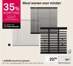 Karwei KARWEI aluminium jaloezie aanbieding