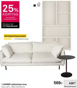 Karwei KARWEI vakkenkast Jona aanbieding