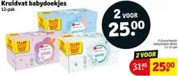 Kruidvat Kruidvat babydoekjes aanbieding