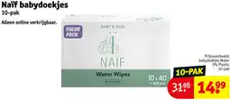 Kruidvat Naïf babydoekjes aanbieding