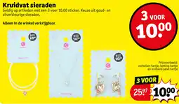 Kruidvat Kruidvat sieraden aanbieding