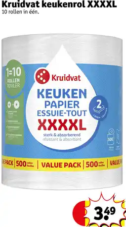 Kruidvat Kruidvat keukenrol XXXXL aanbieding