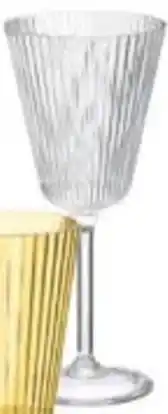 Kwantum Ribbel Wijnglas aanbieding