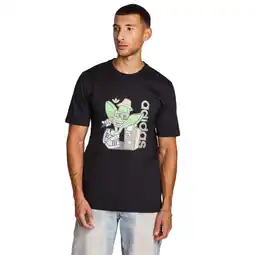 Foot Locker Adidas Graphics T-shirts Heren - Zwart - Maat M aanbieding