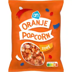 Albert Heijn AH Oranje popcorn zoet aanbieding