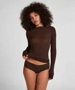 Hunkemoller Hunkemöller Brazilian Georgia katoen Bruin aanbieding