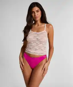 Hunkemoller Hunkemöller String Caro Roze aanbieding