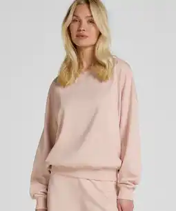 Hunkemoller Hunkemöller Boatneck Sweater Audrey Roze aanbieding