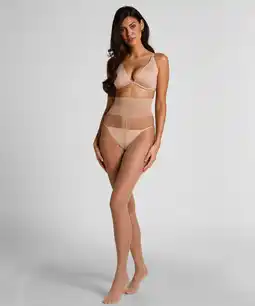 Hunkemoller Hunkemöller Panty 15 Denier Second Skin Bruin aanbieding