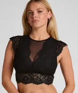 Hunkemoller Hunkemöller Bralette Valora Zwart aanbieding