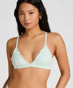 Hunkemoller Hunkemöller Bralette Mia Blauw aanbieding