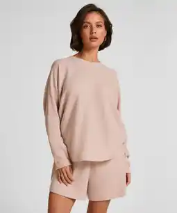 Hunkemoller Hunkemöller Short Waffle Sloane Beige aanbieding