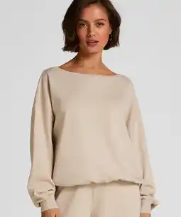 Hunkemoller Hunkemöller Boatneck Sweater Audrey Grijs aanbieding