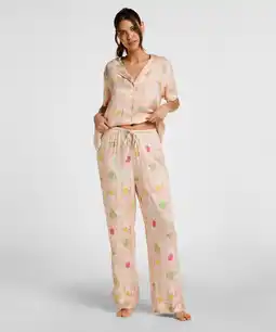 Hunkemoller Hunkemöller Broek Satijn Oranje aanbieding