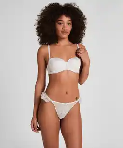 Hunkemoller Hunkemöller String Solene Wit aanbieding
